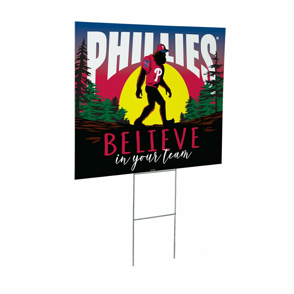 Philadelphia Phillies Yard Sign, Bigfoot - MLB Home