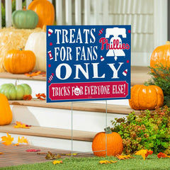 Philadelphia Phillies Yard Sign, Halloween Treats for Fans - MLB Home