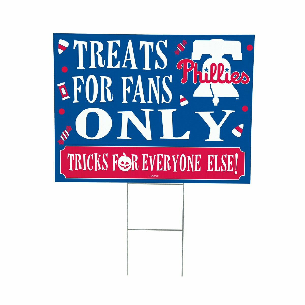 Philadelphia Phillies Yard Sign, Halloween Treats for Fans - MLB Home