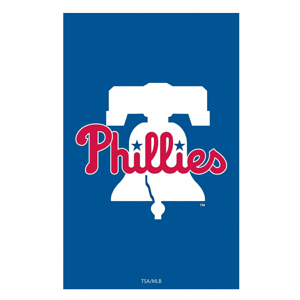 Philadelphia Phillies Applique Flag, Reg - MLB Home