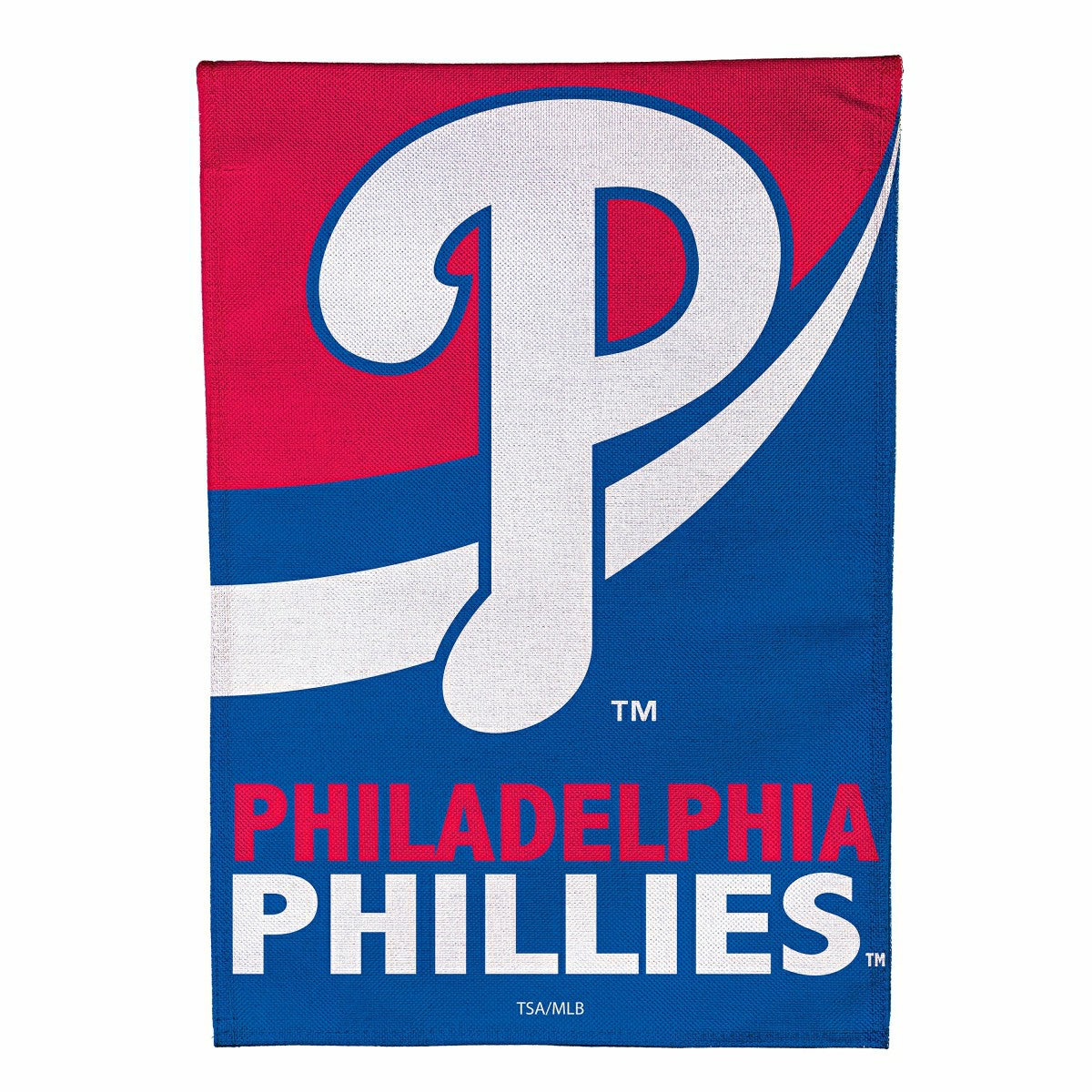 Philadelphia Phillies Burlap Garden Flag - MLB Home
