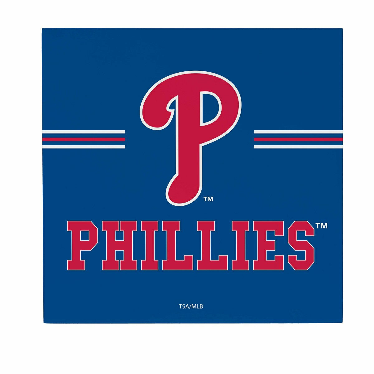 Philadelphia Phillies Wood Wall Sign, 12x12 - MLB Home
