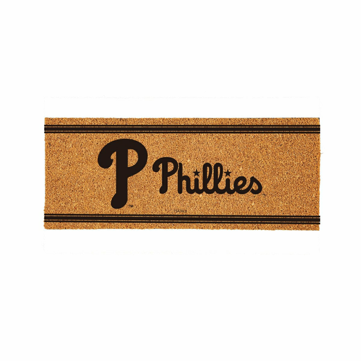 Philadelphia Phillies Extra Large One Color Coir Mat, 60"x24" - MLB