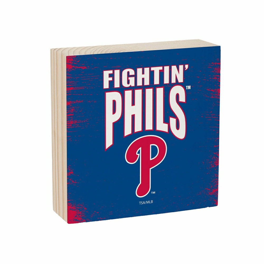 Philadelphia Phillies Plock, Down Home Fans, 6x6 - MLB Home