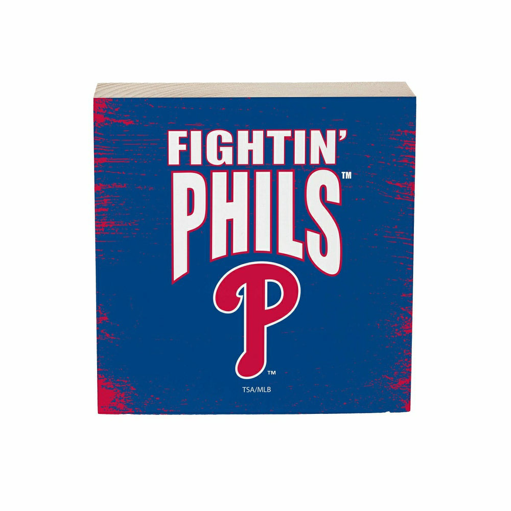 Philadelphia Phillies Plock, Down Home Fans, 6x6 - MLB Home