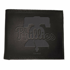 Philadelphia Phillies Bi-Fold Wallet Black - MLB Home