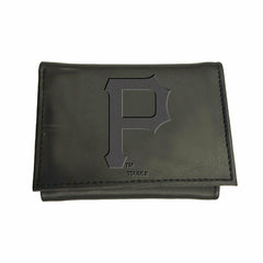 Pittsburgh Pirates Tri-Fold Wallet Black - MLB Home