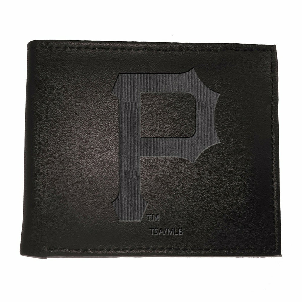Pittsburgh Pirates Bi-Fold Wallet Black - MLB Home
