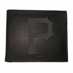 Pittsburgh Pirates Bi-Fold Wallet Black - MLB Home