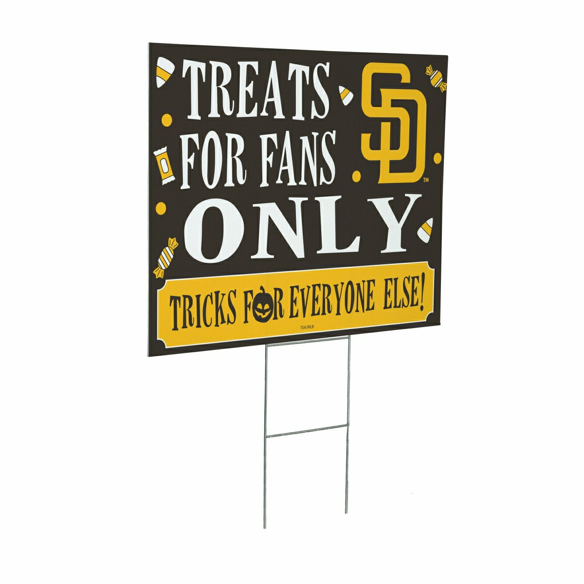San Diego Padres Yard Sign, Halloween Treats for Fans - MLB Home