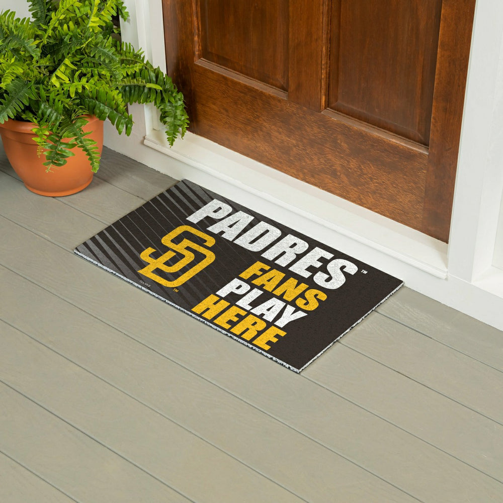 San Diego Padres Fan Mat, 28"x16" - MLB