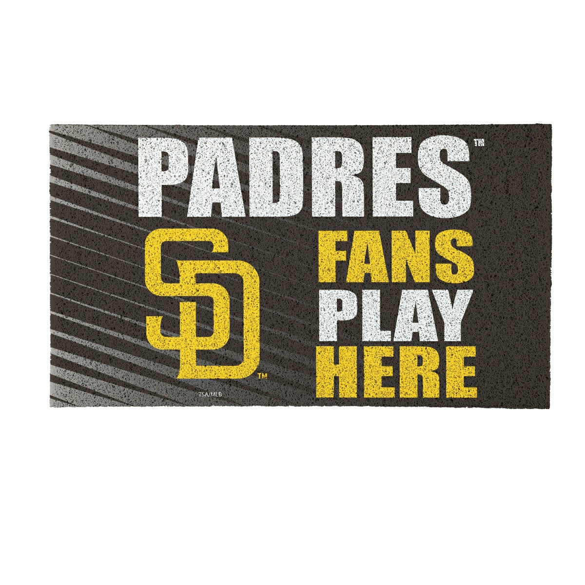 San Diego Padres Fan Mat, 28"x16" - MLB