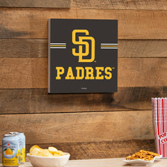 San Diego Padres Wood Wall Sign, 12x12 - MLB Home