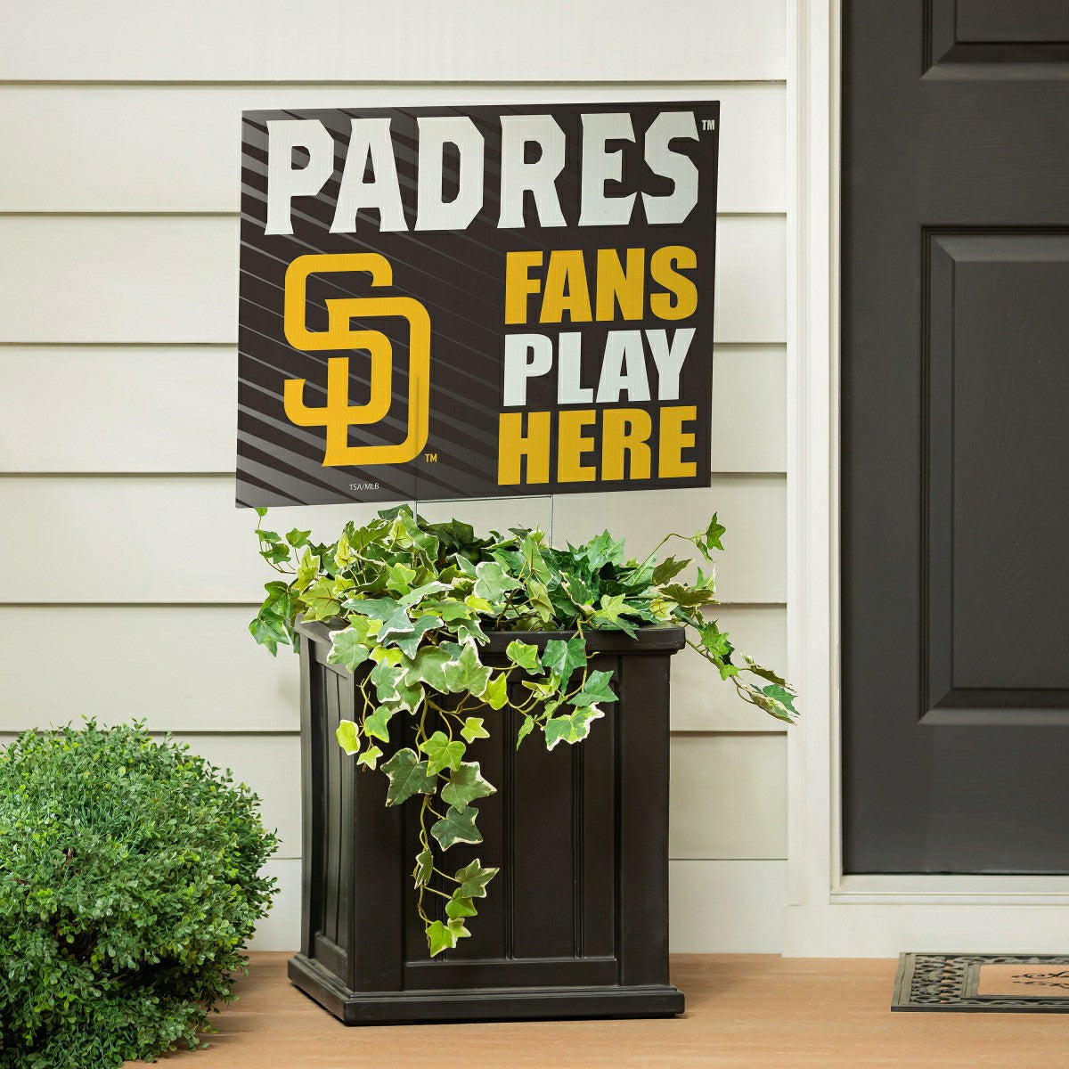 San Diego Padres Coroplast Yard Sign "Fans Play Here" - MLB Home