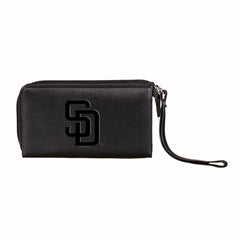 San Diego Padres Wristlet Wallet Black - MLB Home