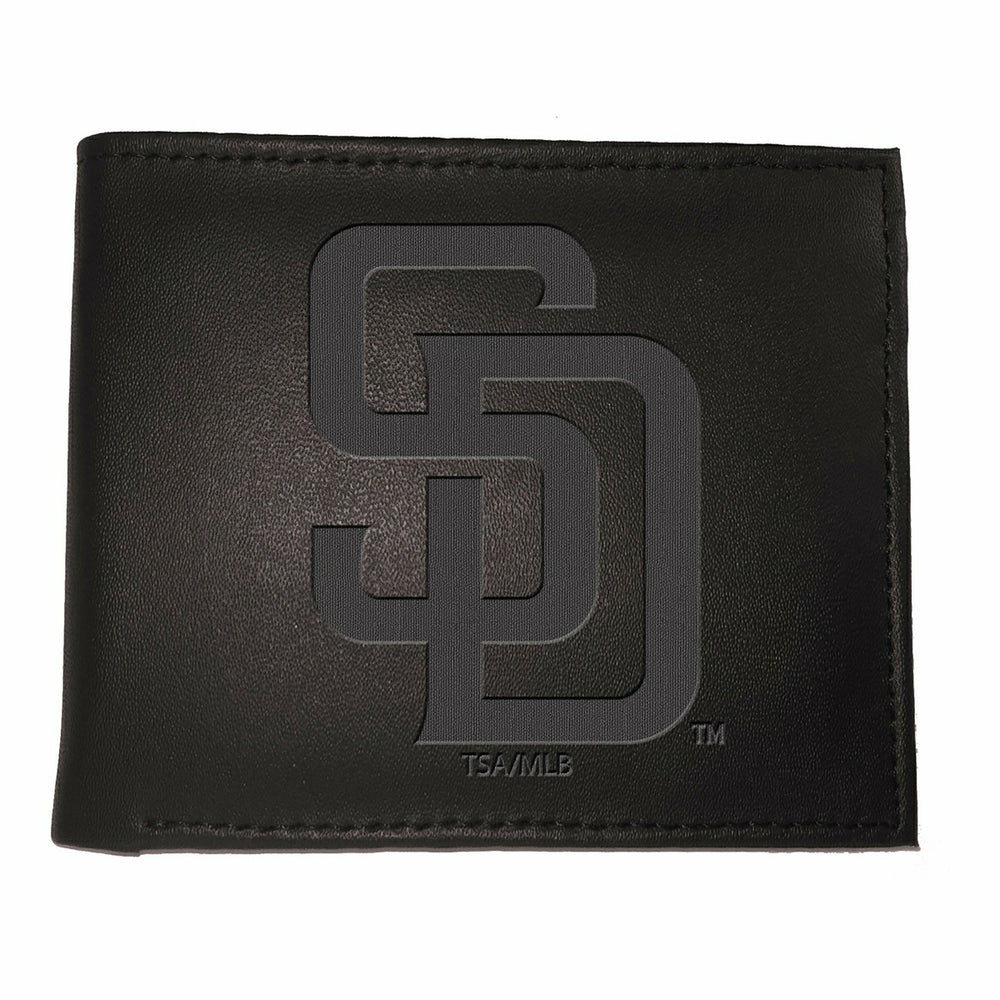 San Diego Padres Bi-Fold Wallet Black - MLB Home