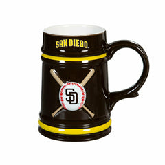 San Diego Padres Ceramic Stein Cup, 24oz - MLB Home