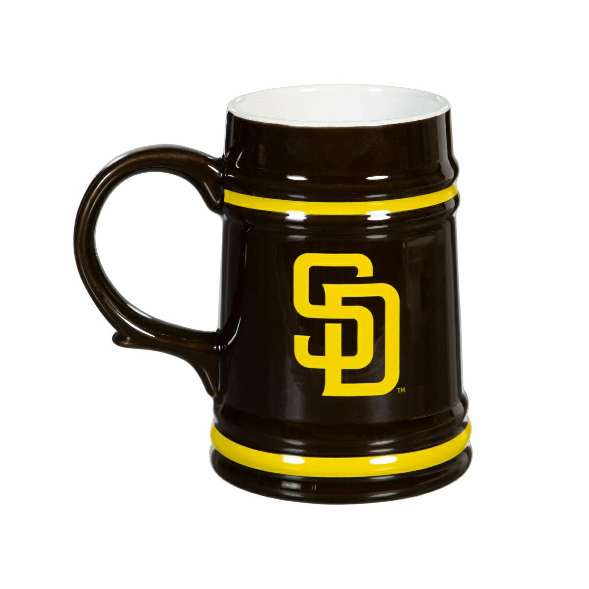 San Diego Padres Ceramic Stein Cup, 24oz - MLB Home
