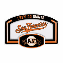 San Francisco Giants USA Embossed Steel Wall Sign, 11" x 17" - MLB Home