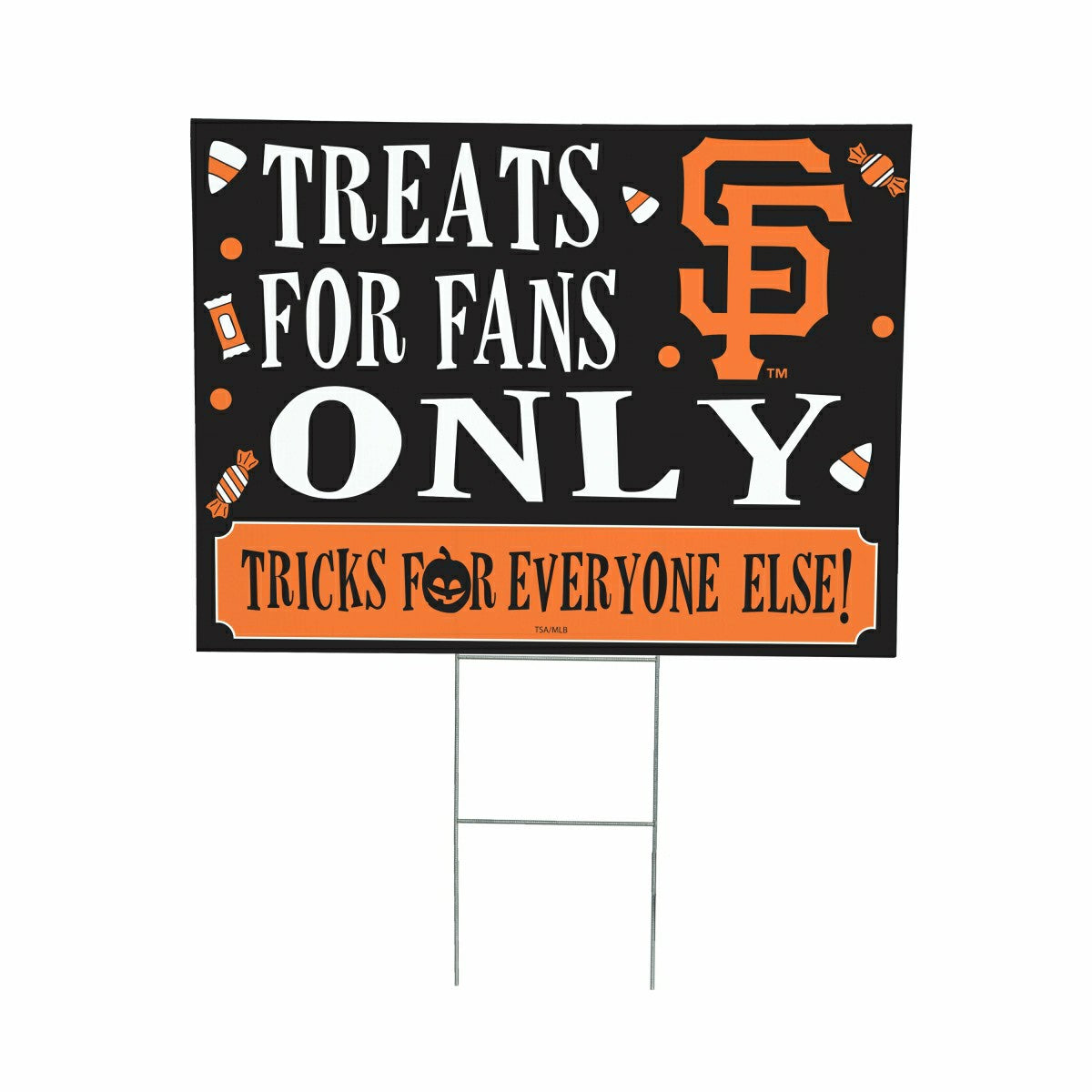 San Francisco Giants Yard Sign, Halloween Treats for Fans - MLB Home