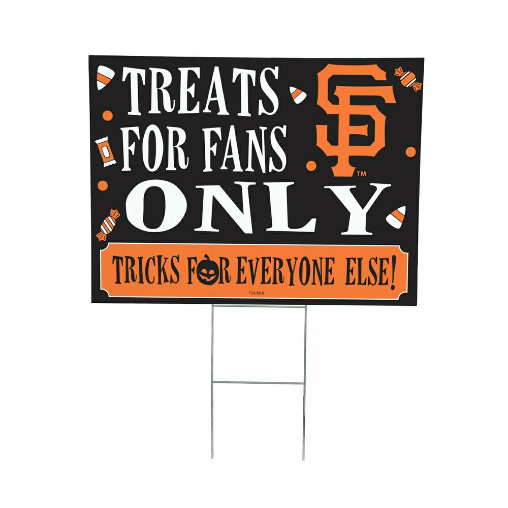 San Francisco Giants Yard Sign, Halloween Treats for Fans - MLB Home