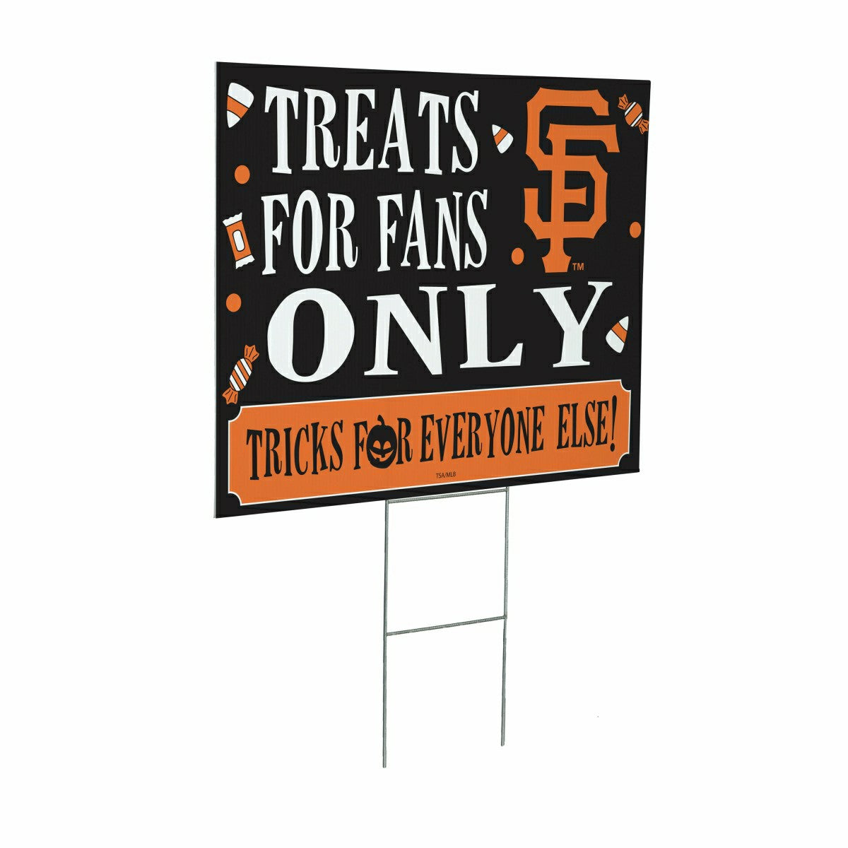 San Francisco Giants Yard Sign, Halloween Treats for Fans - MLB Home
