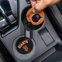 San Francisco Giants Car Coaster Set, 2pc - MLB Home