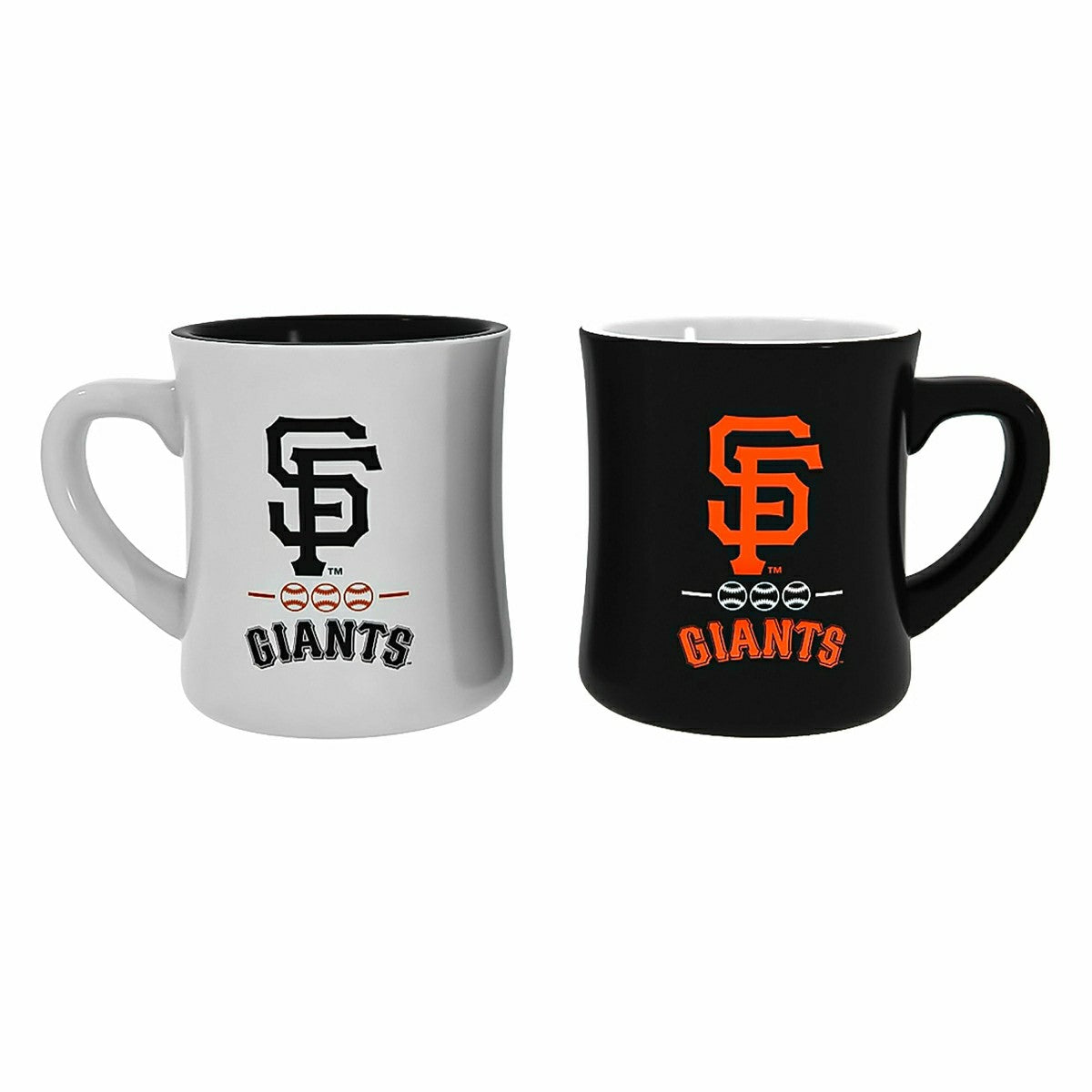 San Francisco Giants 10oz Ceramic Cup Set, 2pc - MLB Home
