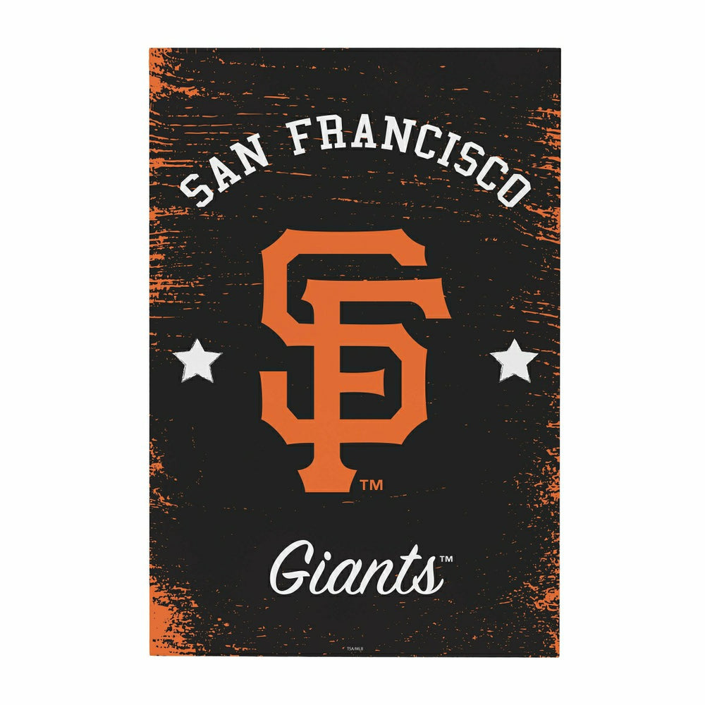 San Francisco Giants Wood Wall Sign, 16x24 - MLB Home