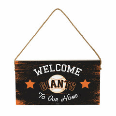 San Francisco Giants Wood Wall Sign, 6x11 - MLB Home