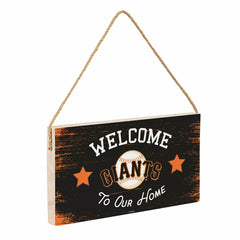 San Francisco Giants Wood Wall Sign, 6x11 - MLB Home