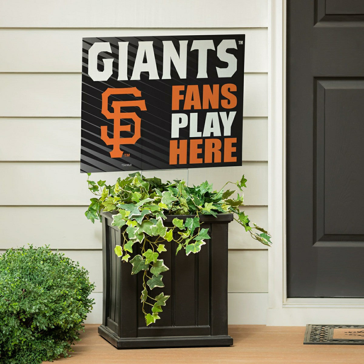 San Francisco Giants Coroplast Yard Sign "Fans Play Here" - MLB Home