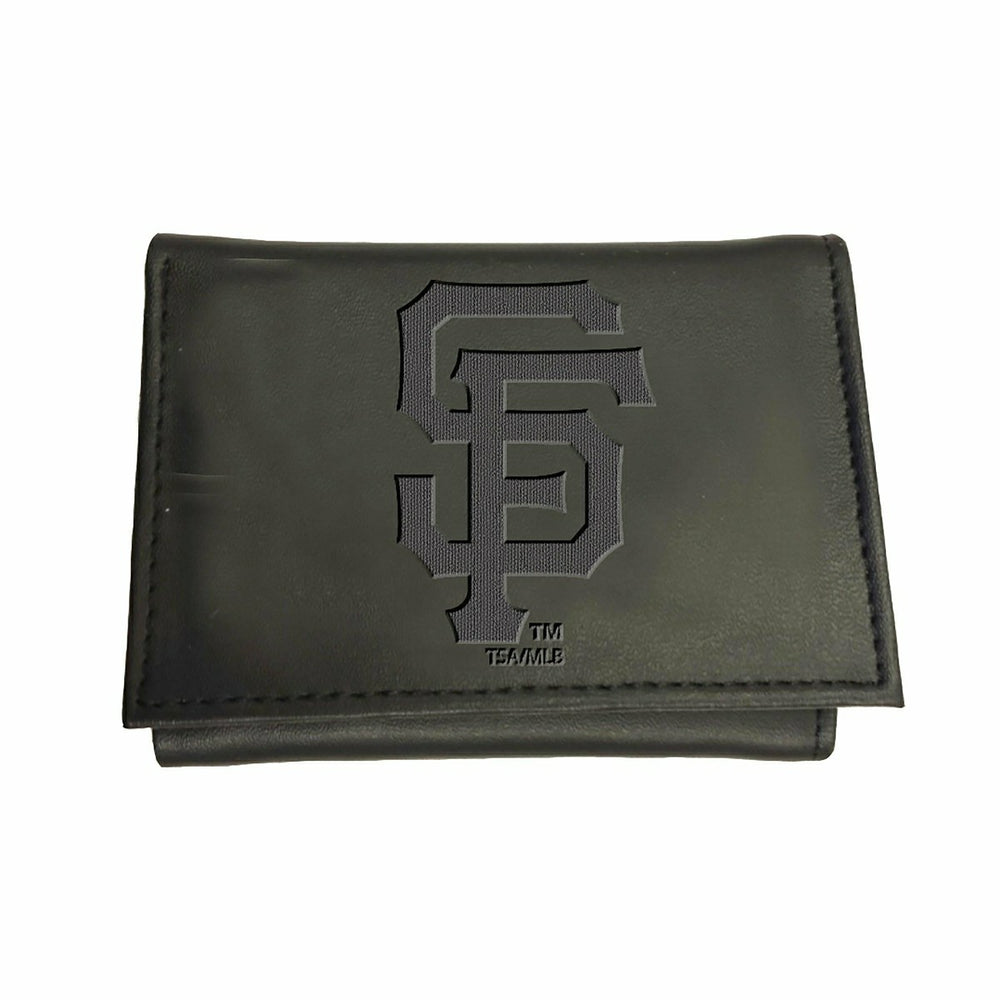 San Francisco Giants Tri-Fold Wallet Black - MLB Home