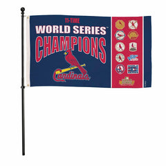 St Louis Cardinals Single Sided Flag w/ 2 Grommets, 3'x5' Multi Win Fl - MLB Home