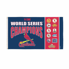 St Louis Cardinals Single Sided Flag w/ 2 Grommets, 3'x5' Multi Win Fl - MLB Home