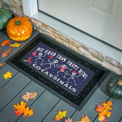 St Louis Cardinals Flocked Coir Halloween Sassafras Switch Mat, 22"x10 - MLB