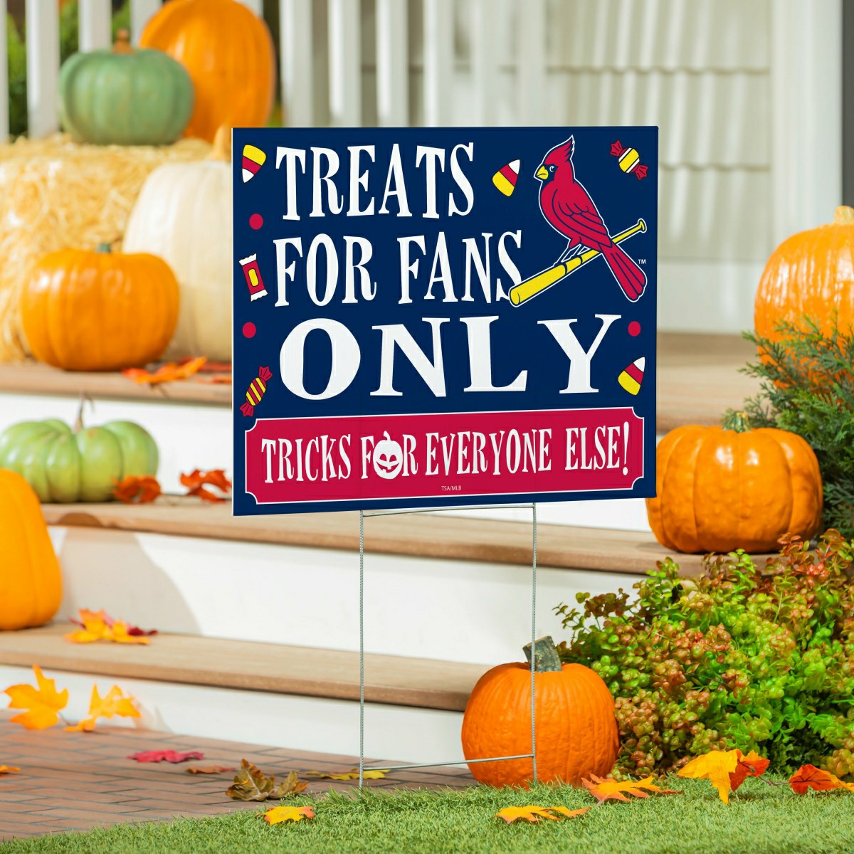St Louis Cardinals Yard Sign, Halloween Treats for Fans - MLB Home