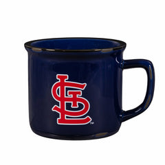 St Louis Cardinals Ceramic Camp Cup with Enamel Finish, 14oz - MLB Home