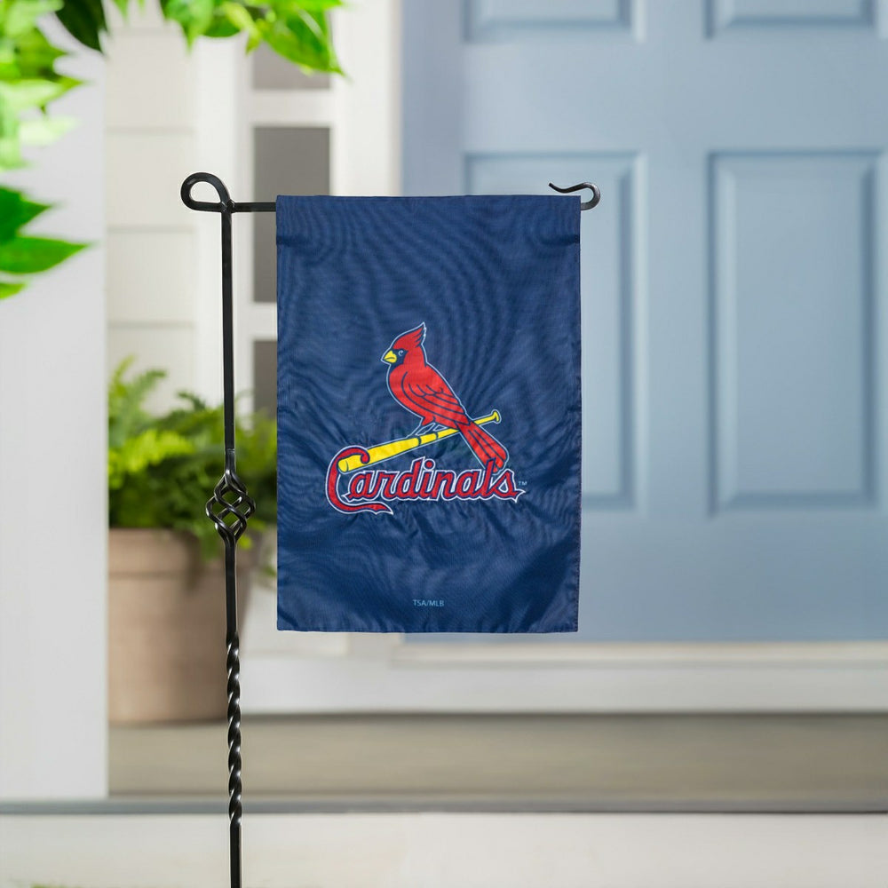 St Louis Cardinals Appliqué Garden Flag - MLB Home