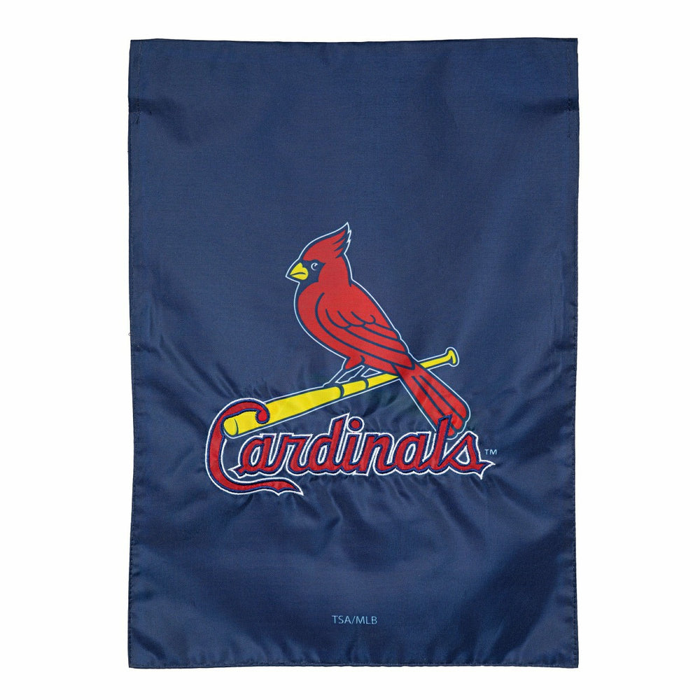 St Louis Cardinals Appliqué Garden Flag - MLB Home