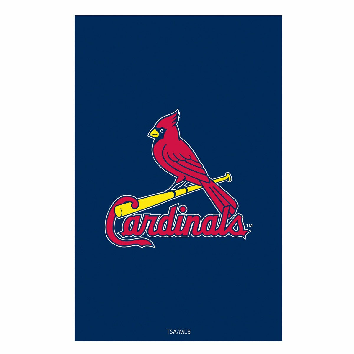 St Louis Cardinals Appliqué House Flag - MLB Home