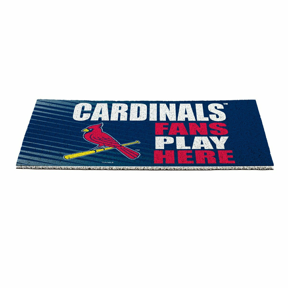 St Louis Cardinals Fan Mat, 28"x16" - MLB