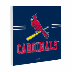 St Louis Cardinals Wood Wall Sign, 12x12 - MLB Home