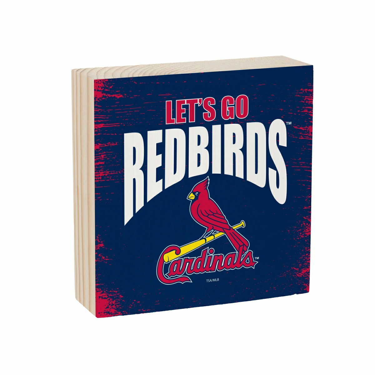 St Louis Cardinals Plock, Down Home Fans, 6x6 - MLB Home