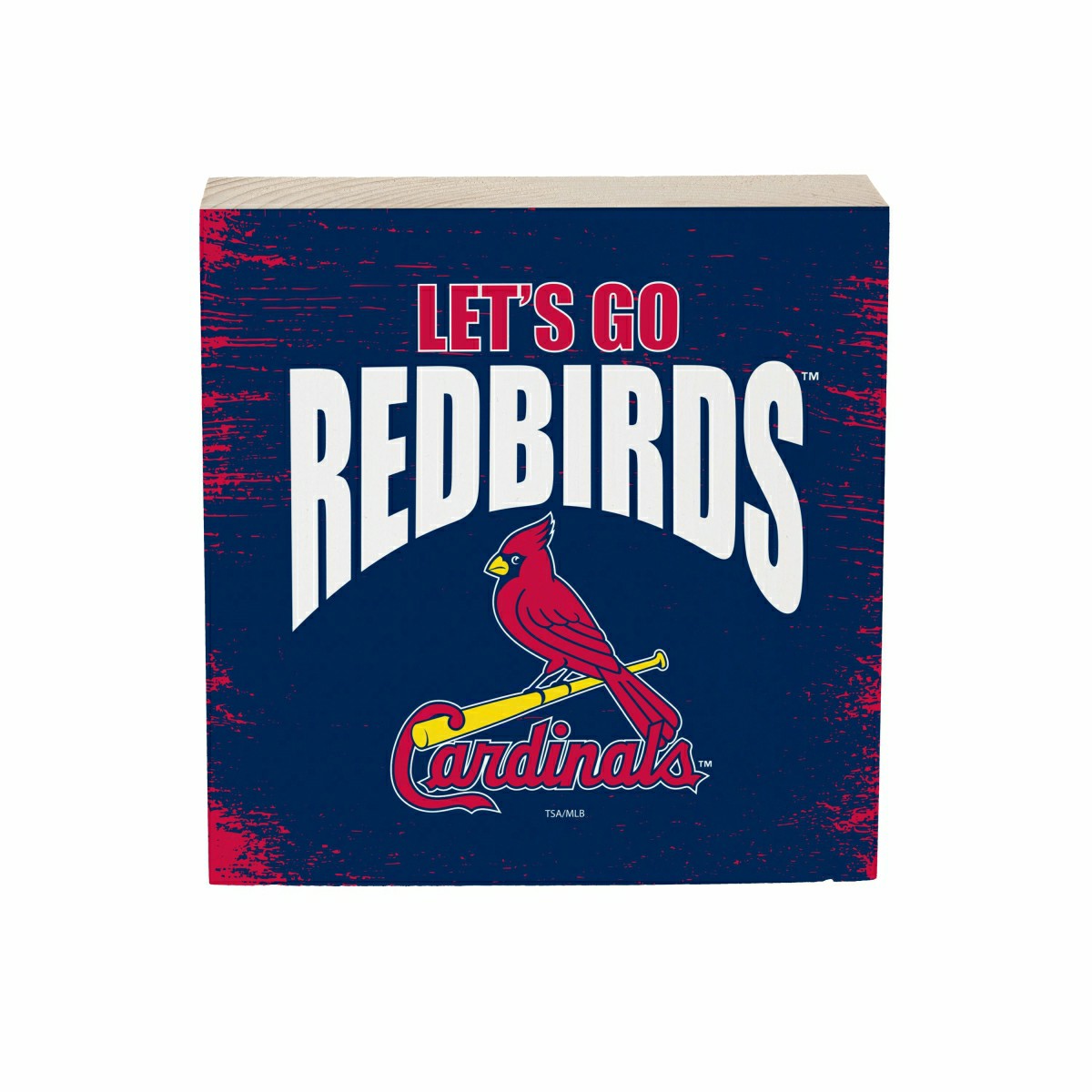 St Louis Cardinals Plock, Down Home Fans, 6x6 - MLB Home