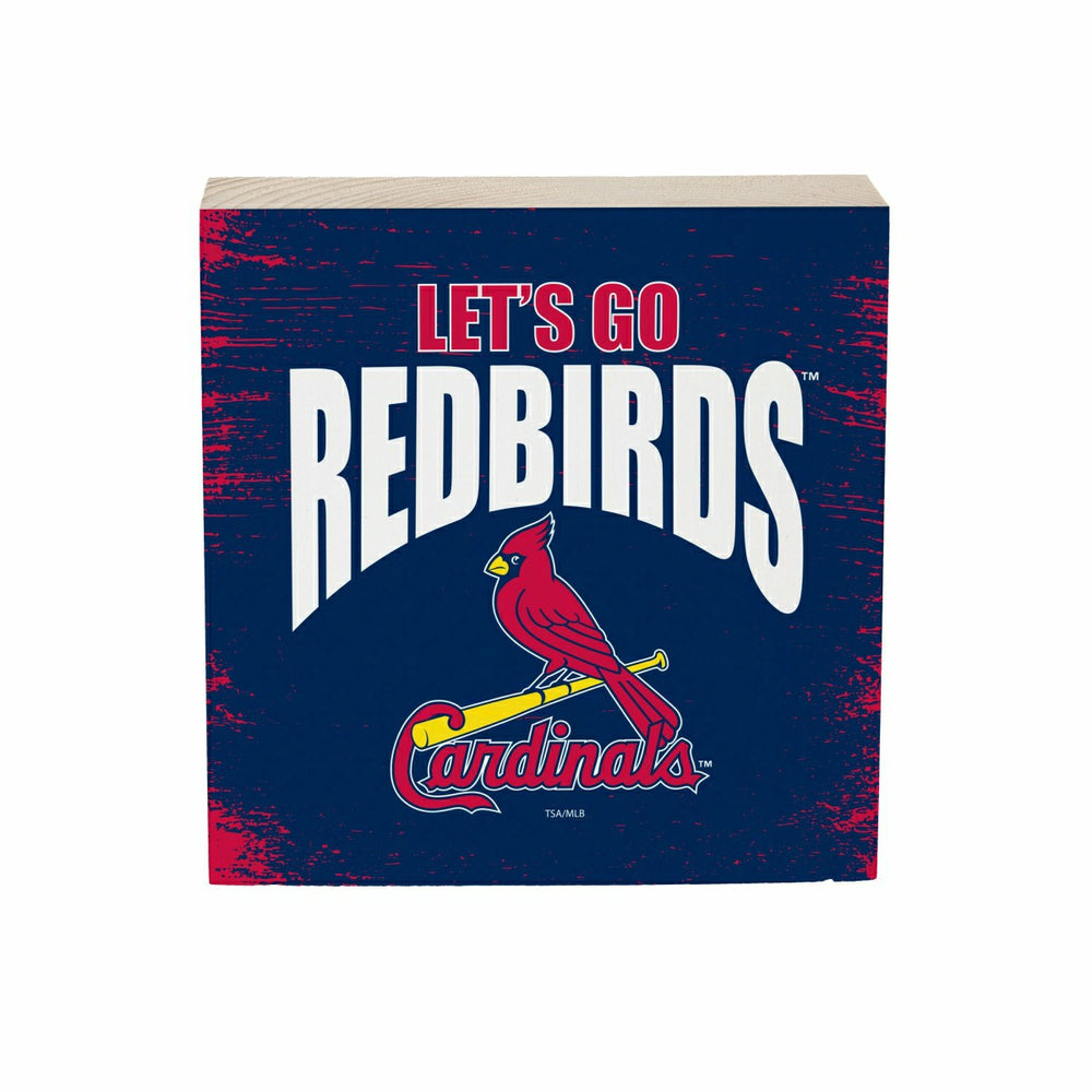 St Louis Cardinals Plock, Down Home Fans, 6x6 - MLB Home