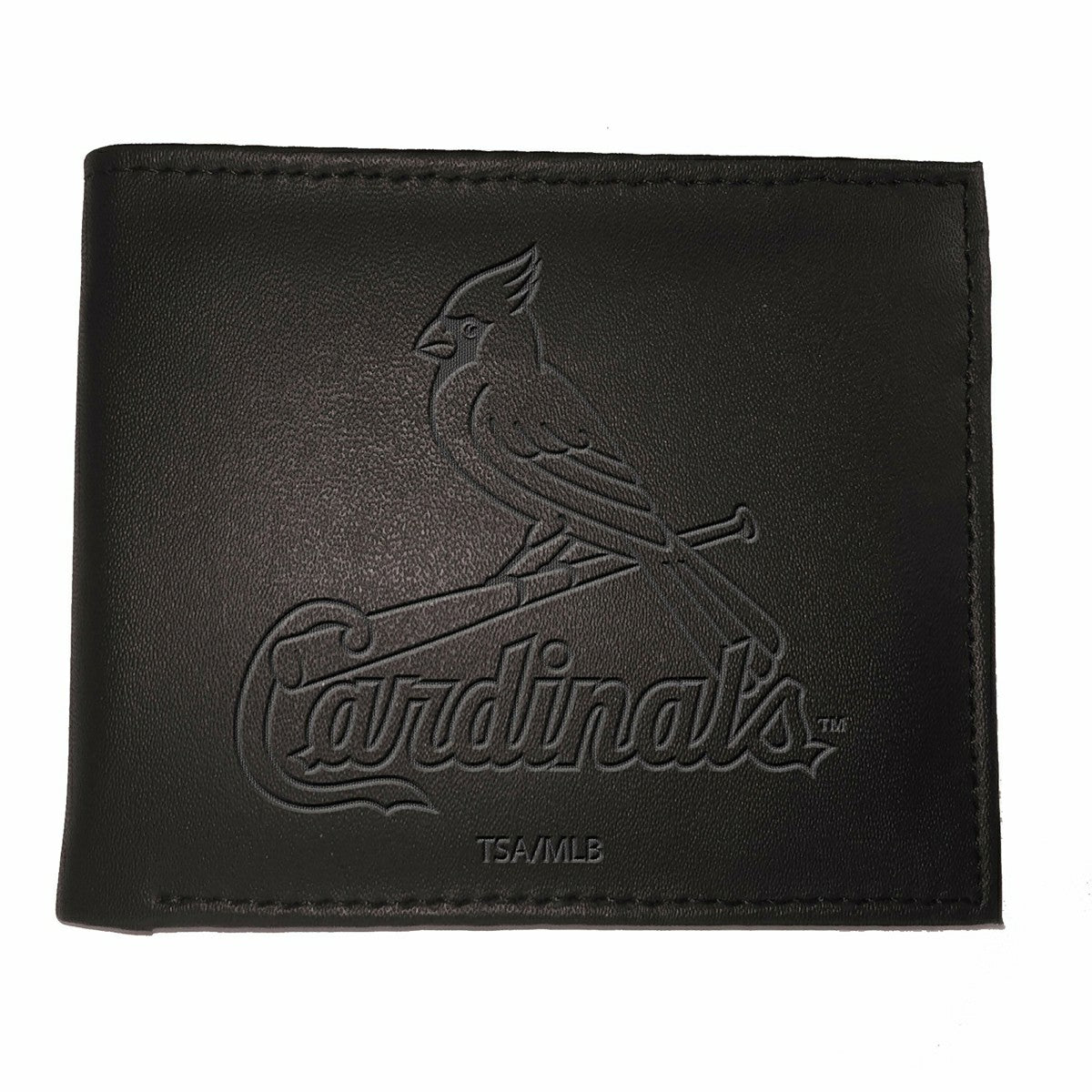 St Louis Cardinals Bi-Fold Wallet Black - MLB Home