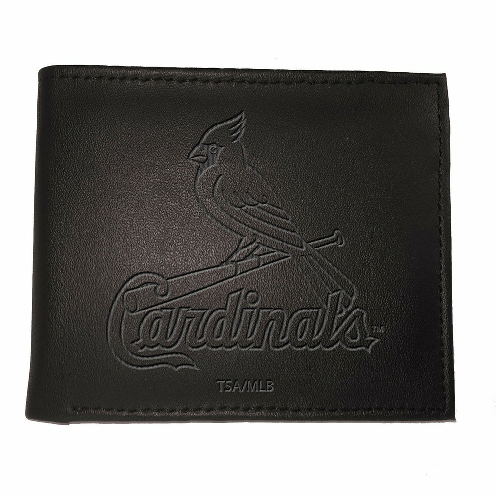 St Louis Cardinals Bi-Fold Wallet Black - MLB Home