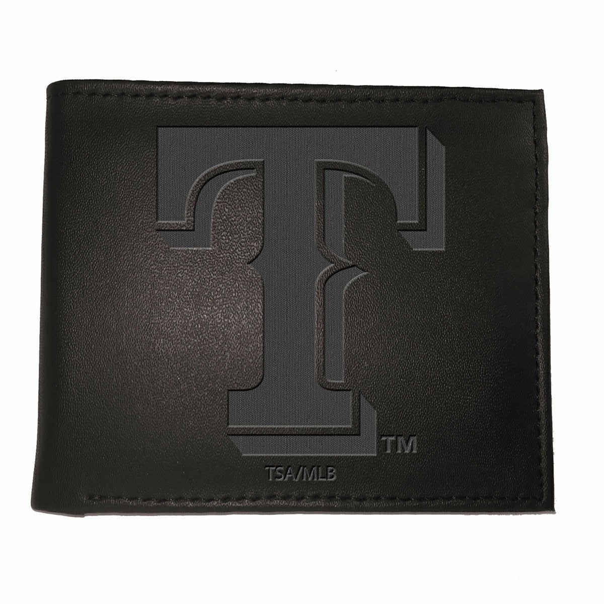 Texas Rangers Bi-Fold Wallet Black - MLB Home