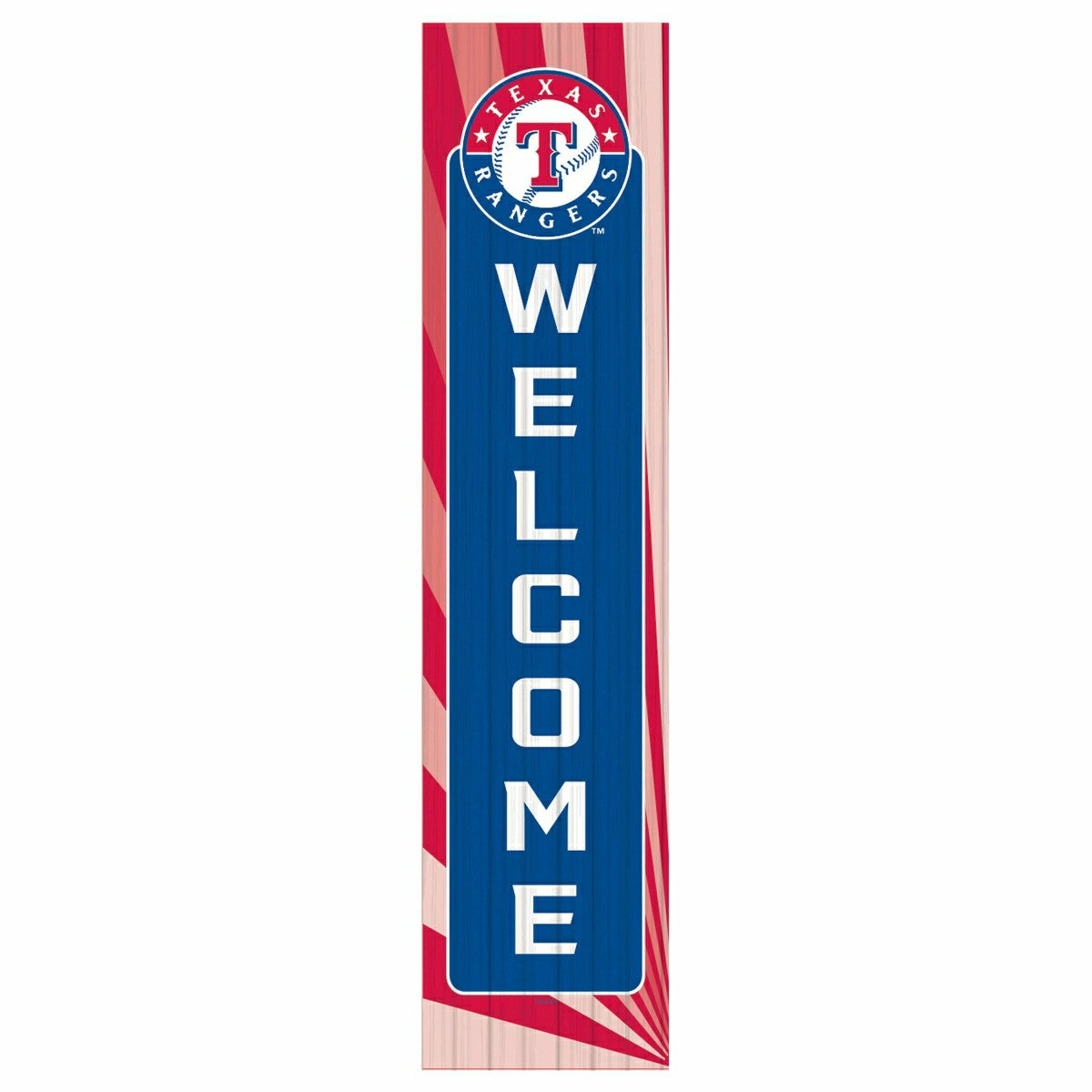 Texas Rangers, Summer Seasonal Leaner, 46" Single Sided - MLB Home